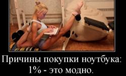 Причины покупки ноутбука